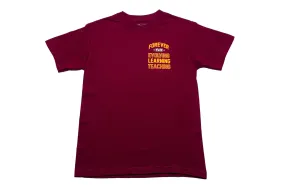 Felt Strikeout Tee "Burgundy"