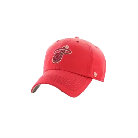 '47 Brand Miami HEAT Red Dusted Cleanup Hat