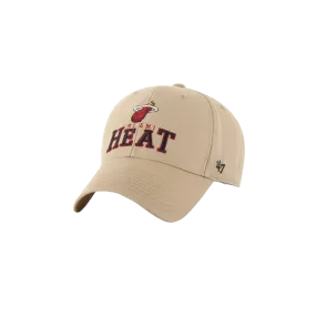 '47 Brand Miami HEAT Tan MVP Dad Hat