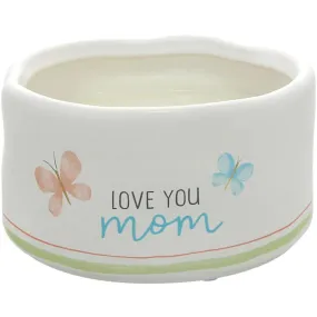 8 Oz. 100% Soy Wax Reveal Candle: Love You Mom Wax Reveal: You Are Amazing