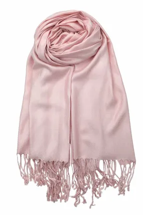 Achillea Baby Pink Pashmina Scarf