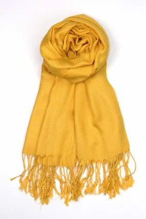 Achillea Gold Pashmina Scarf