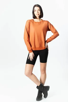 Areta with Love - "Style is a state of mood"  Rust Sweatshirt