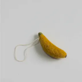 Banana Felt Ornament