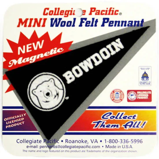 Bowdoin Magnetic Mini-Pennant