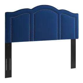 Cecilia Twin Performance Velvet Headboard By Modway - MOD-6308 - Navy