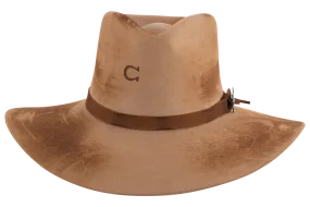 Charlie 1 Horse Lakota Hat - Sand