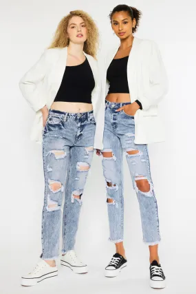 Collie High Rise Mom Jeans