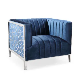 Conrad Velvet Accent Chair