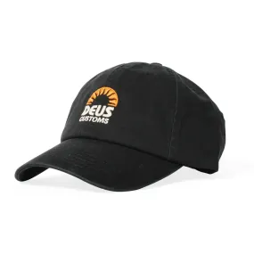 DEUS EX MACHINA SUNRISE DAD CAP BLACK【DMP237787】