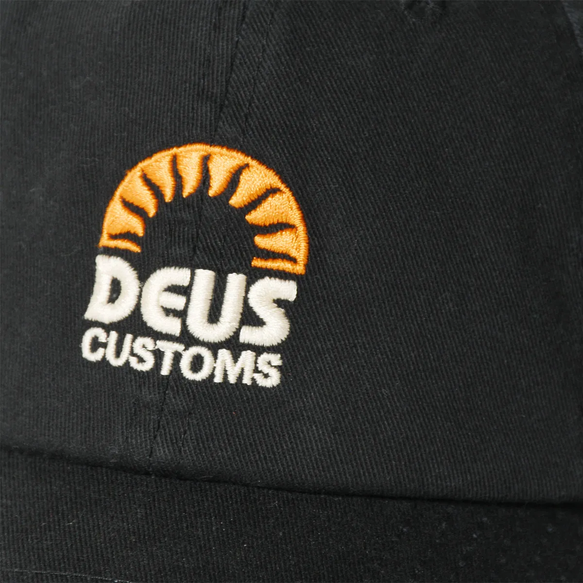 DEUS EX MACHINA SUNRISE DAD CAP BLACK【DMP237787】