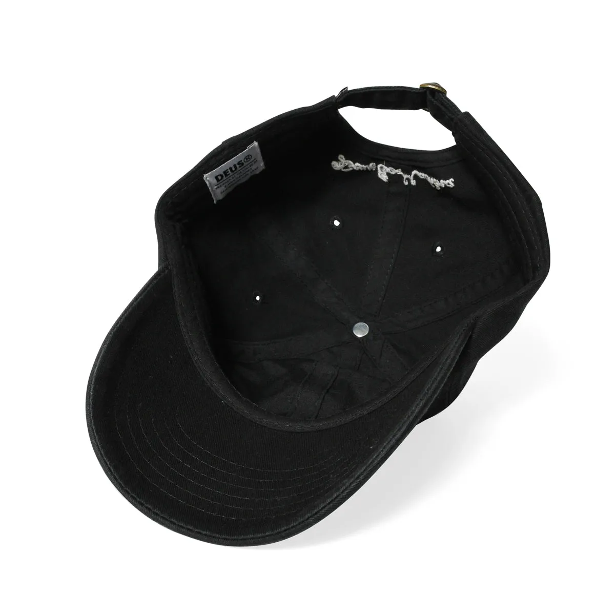 DEUS EX MACHINA SUNRISE DAD CAP BLACK【DMP237787】