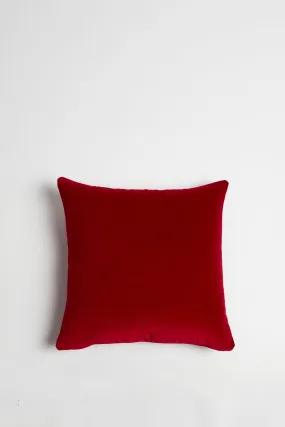 Foxford Berry Velvet Cushion 18 inch