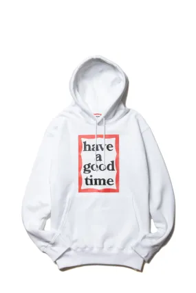 FRAME PULLOVER HOODIE FL WHITE