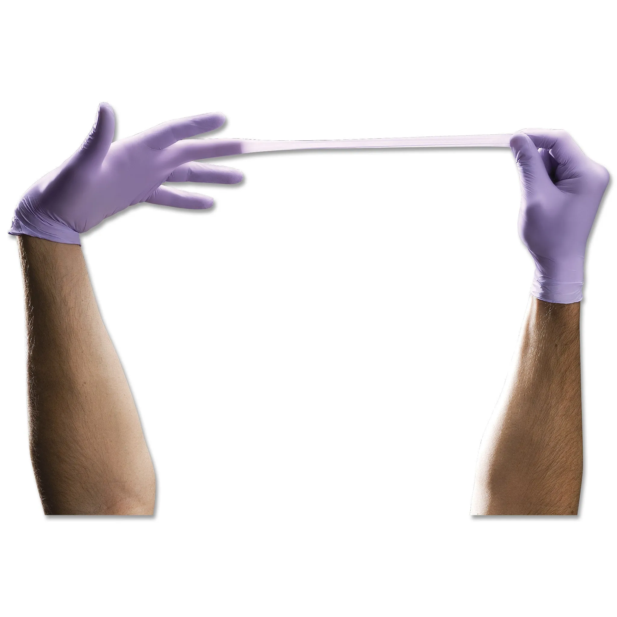 Halyard Lavender Nitrile Gloves PF