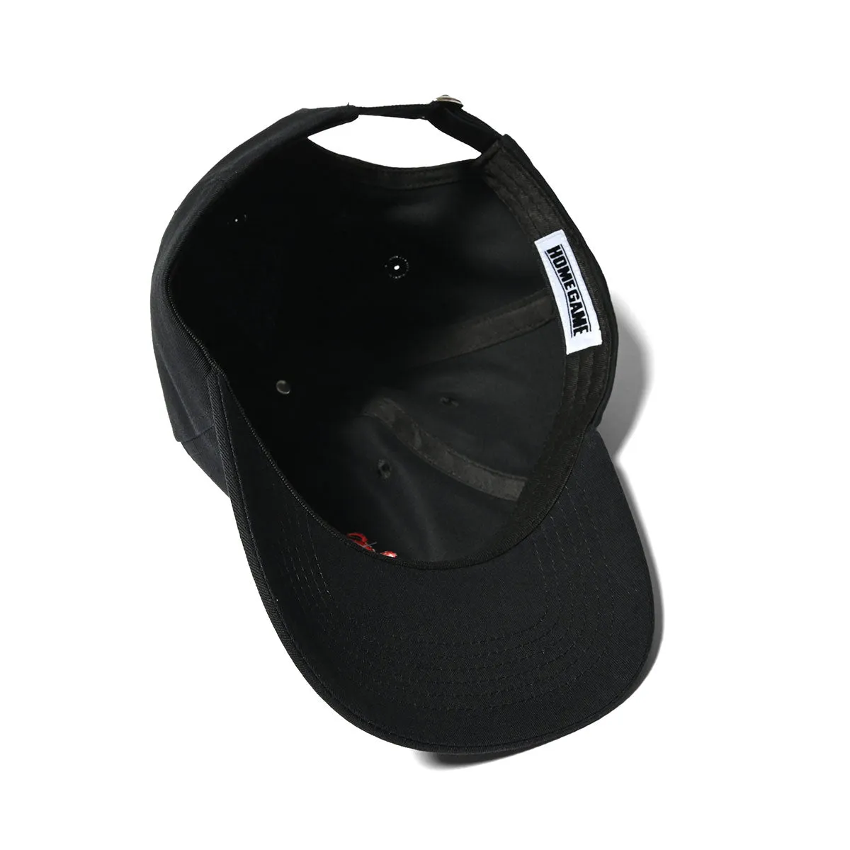 HOMEGAME - BABY DAD CAP BEAR BLACK/RED【HG241419】