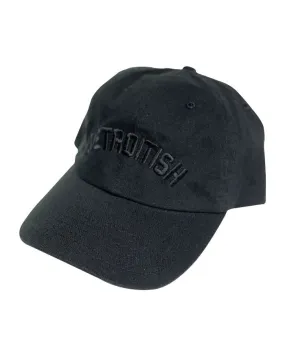 Ink Detroit Detroitish Dad Cap - Black on Black