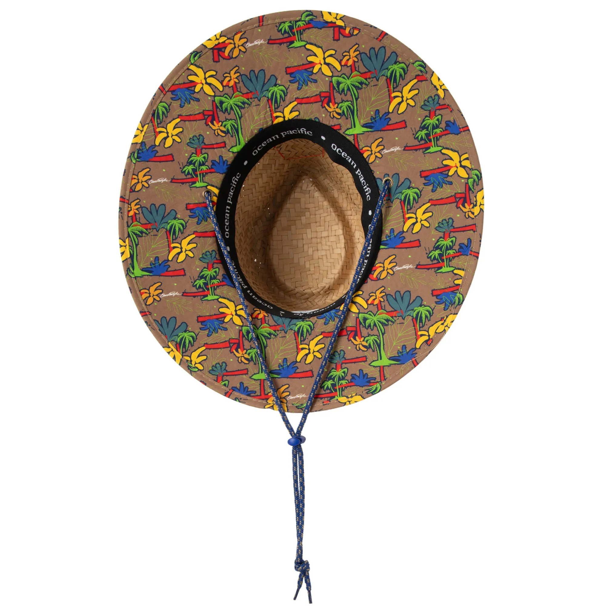 Keep It Wavy - Lifeguard Hat with Color Blast Print by Ocean Pacific