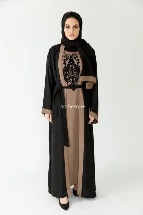 Layan Brown Abaya