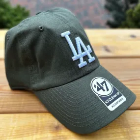 Los Angeles Dodgers MLB Clean Up Cap (Moss Green)