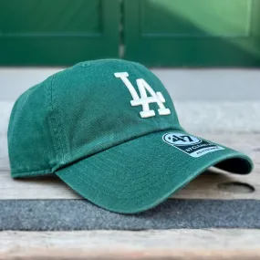 Los Angeles Dodgers MLB Dark Green Clean Up Cap