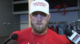 Make Baseball Fun Again White Hat Bryce Harper 2016