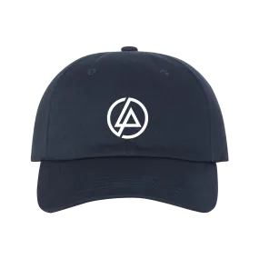 MTM Circle Logo Navy Dad Hat