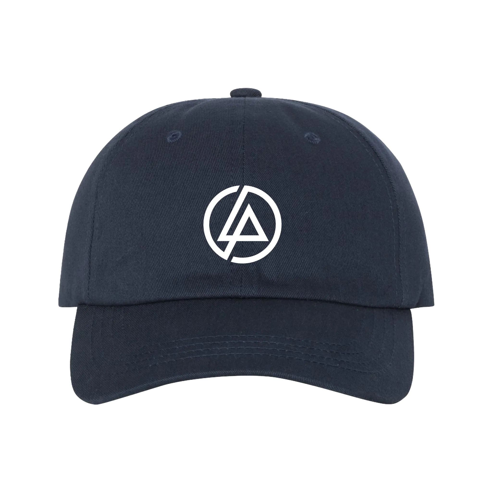 MTM Circle Logo Navy Dad Hat