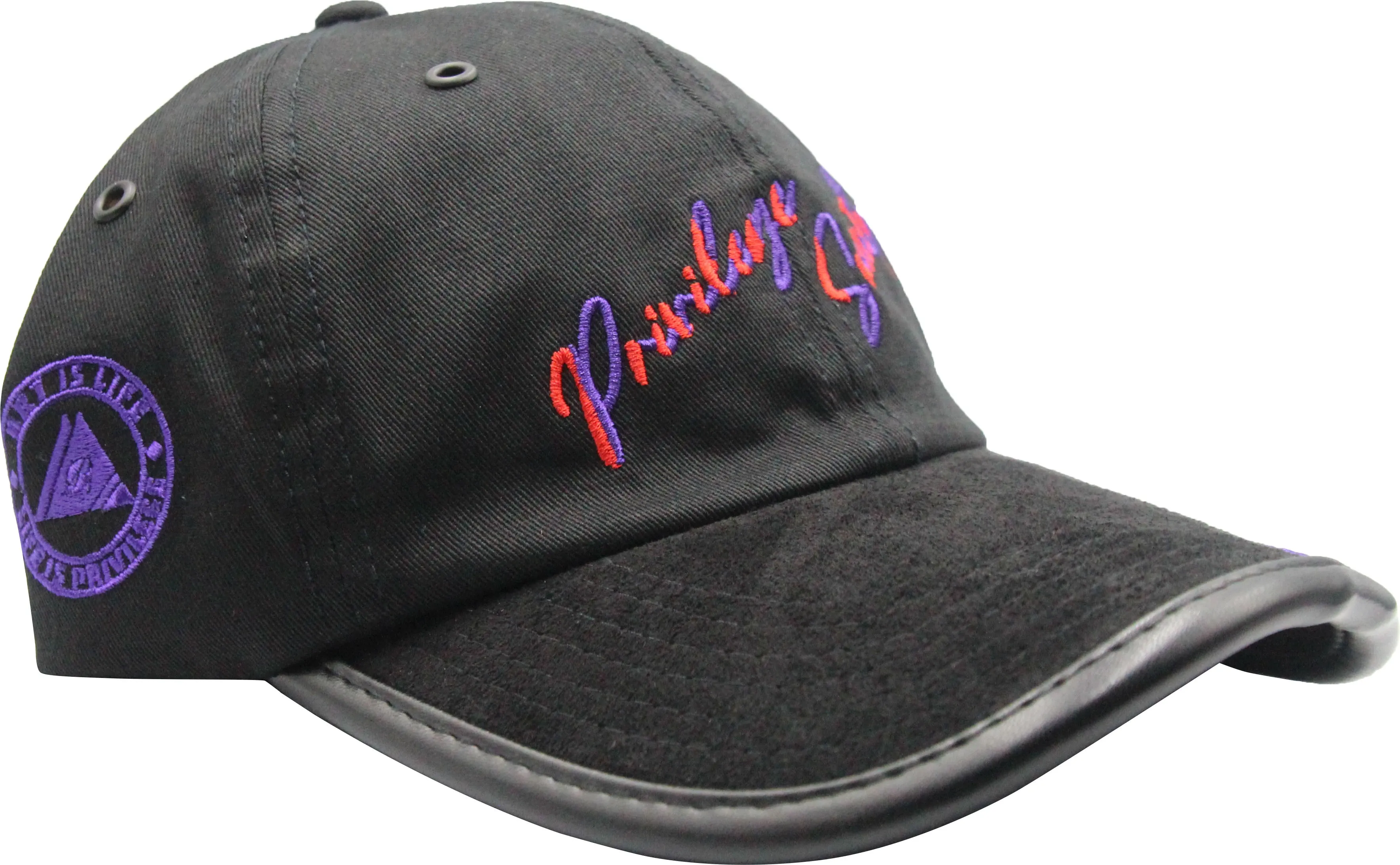 PS Limited Script Dad Hat, Black/Black