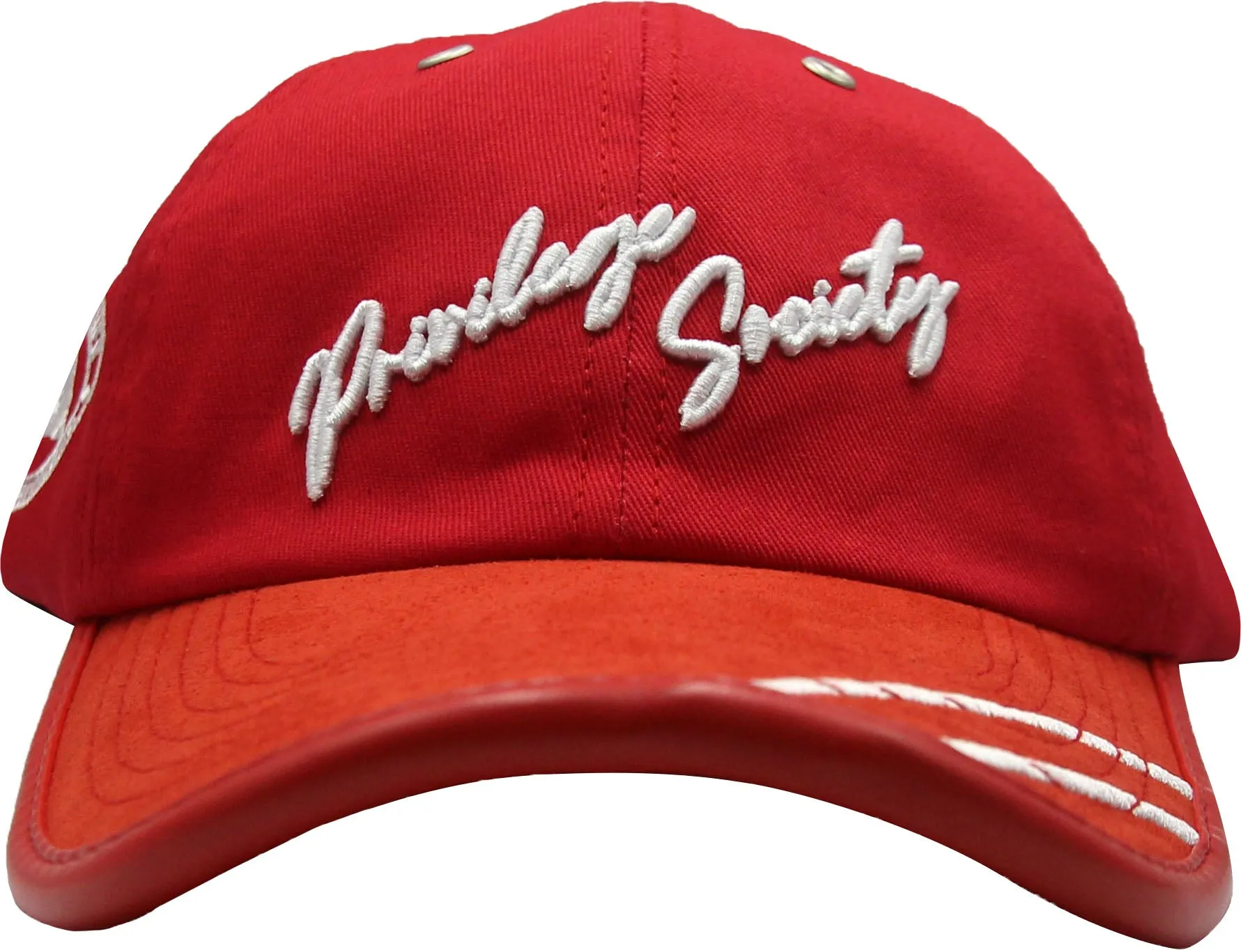 PS Limited Script Dad Hat, Black/Red